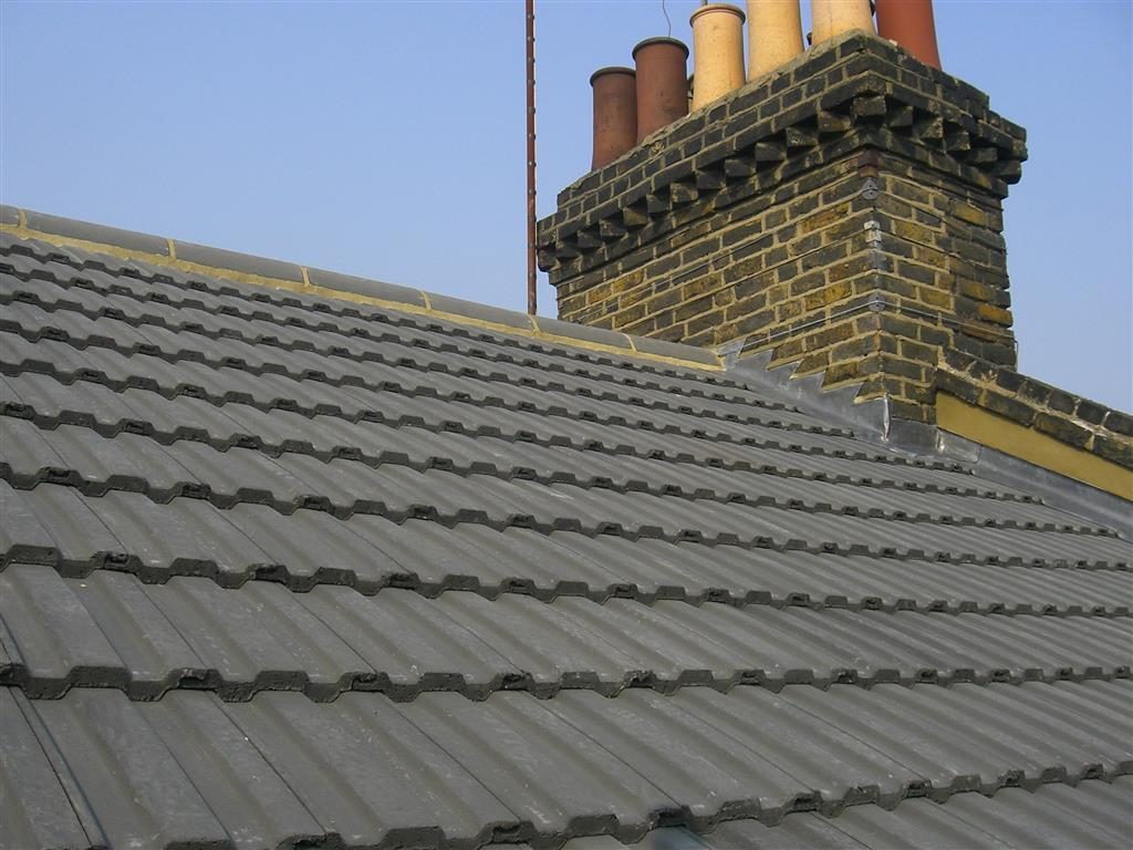 New slates on roof in Dublin